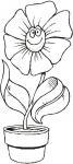 coloriages de fleurs