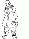 coloriages de hiver