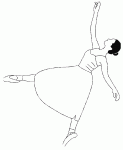 coloriages de danseurs