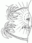 coloriages de iles