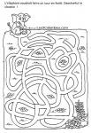 coloriage jeux labyrinthe