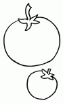 coloriages de legumes