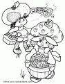 coloriage Charlotte aux fraises 23