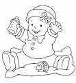 coloriage bebe 23