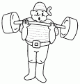 coloriage personnage cirque 09