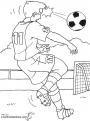 coloriage football 22