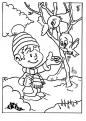 coloriage action nourrir-les-oiseaux 083