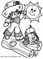 coloriage Charlotte aux fraises 85