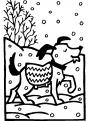 coloriage de chien 04