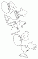 coloriage poussin 23