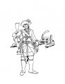 coloriage fusilier 03