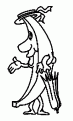 coloriage banane 13