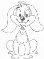 coloriage de chien 01