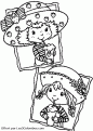coloriage Charlotte aux fraises 59
