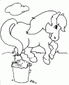coloriage cheval 54