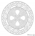 coloriage mandala 02