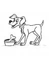 coloriage de chien 09
