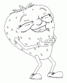 coloriage fraise 12