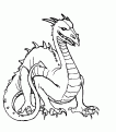coloriage de dragon 05