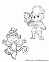 coloriage dora 89