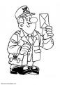 coloriage metier facteur-305 21