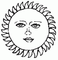 coloriage soleil 24