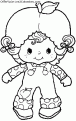 coloriage Charlotte aux fraises 26