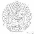 coloriage mandala 39