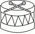 coloriage instrument musique 05