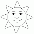 coloriage soleil 16