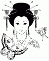 coloriage asiatique japonnais chinois 34