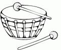 coloriage instrument musique 01
