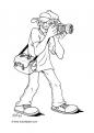 coloriage metier photographe 47