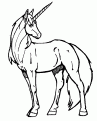 coloriage de licorne 10