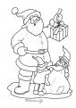 coloriage de noel 100