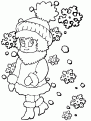 coloriage hiver glace neige 28