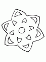 coloriage flocon de neige 04