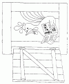 coloriage coq 17