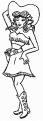 coloriage cowboy 42