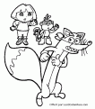 coloriage dora 34