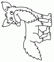 coloriage renard 17
