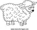 coloriage mouton 45