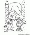 coloriage Charlotte aux fraises 92