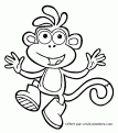 coloriage dora 38