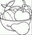 coloriage coupe de fruit 03