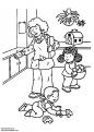 coloriage metier institutrice-en-classe 30