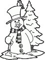 coloriage hiver glace neige 06