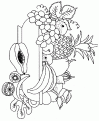 coloriage coupe de fruit 06