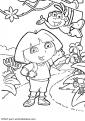 coloriage dora 62