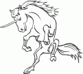 coloriage de licorne 08